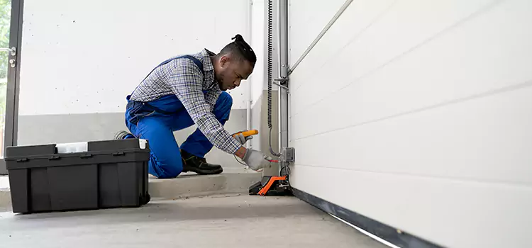 Fix Garage Door Sensor Wires Tyler